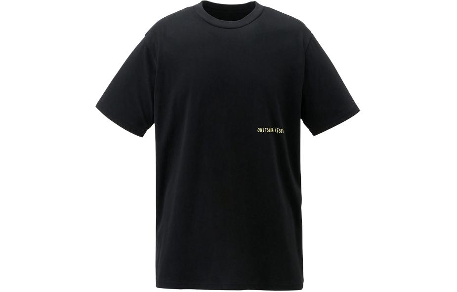 Onitsuka Tiger T Shirt Unisex Black 2183B158-001 L