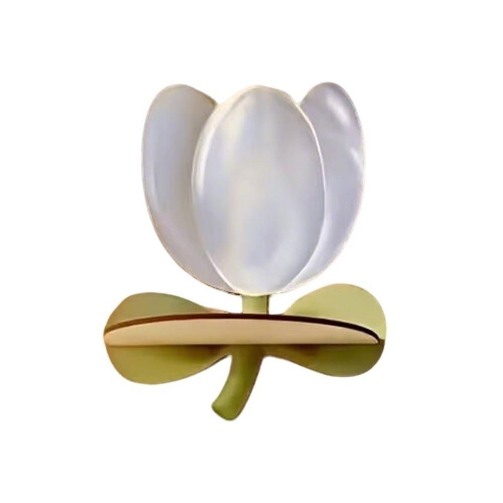 Wood Flower Wall Shelf Flower Shape Decorative Wall Shelf Gifts Display Rack  Room Decoration
