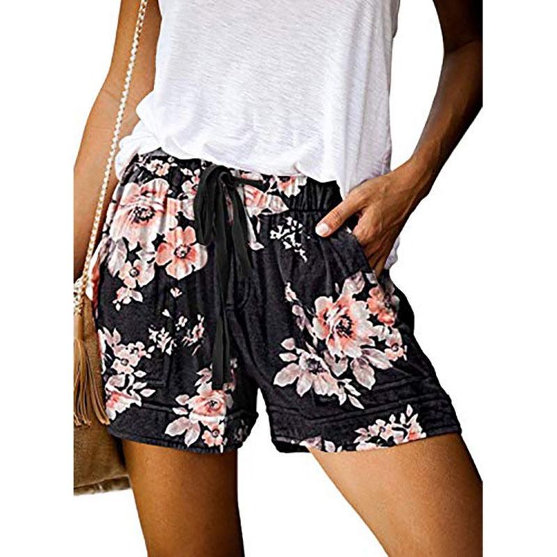 Womens Loose Mini Drawsing Shorts Ladies Loungewear Running Gym Plain Pants