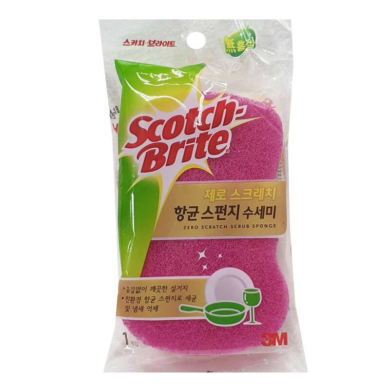 For dishwashing, use the 3M Scotch Brite antibacterial sponge CH768