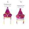 Mongolian Dance Costume Hats for Adult Kids School Play Props Stage Headdress