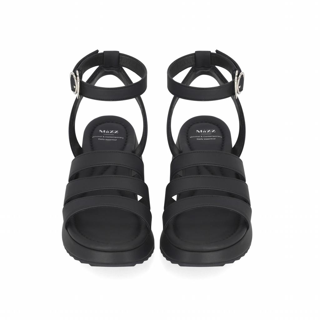 Elcanto Mazz Women'S Three-Strap Wedge Sandals 4Cm Lcww50M426