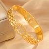 Women's Fashionable Simple Design Time-fixed Strap Titanium Steel Bracelet