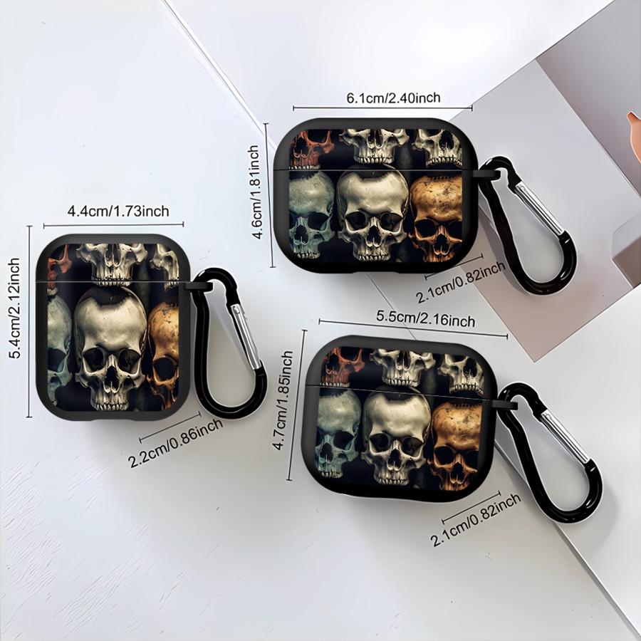 Skulls Cool Earphone Cases Cover Case For Airpods Pro3 4 Pro Pro2 1 3 2