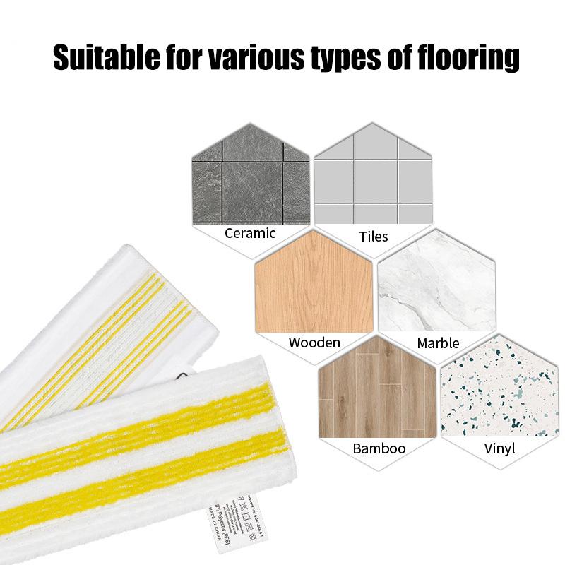 For Karcher EasyFix SC2 SC3 SC4 SC5 Handheld Vacuum Cleaner Parts Microfibre Washable Steam Mop Rags Mop Pads Accessories