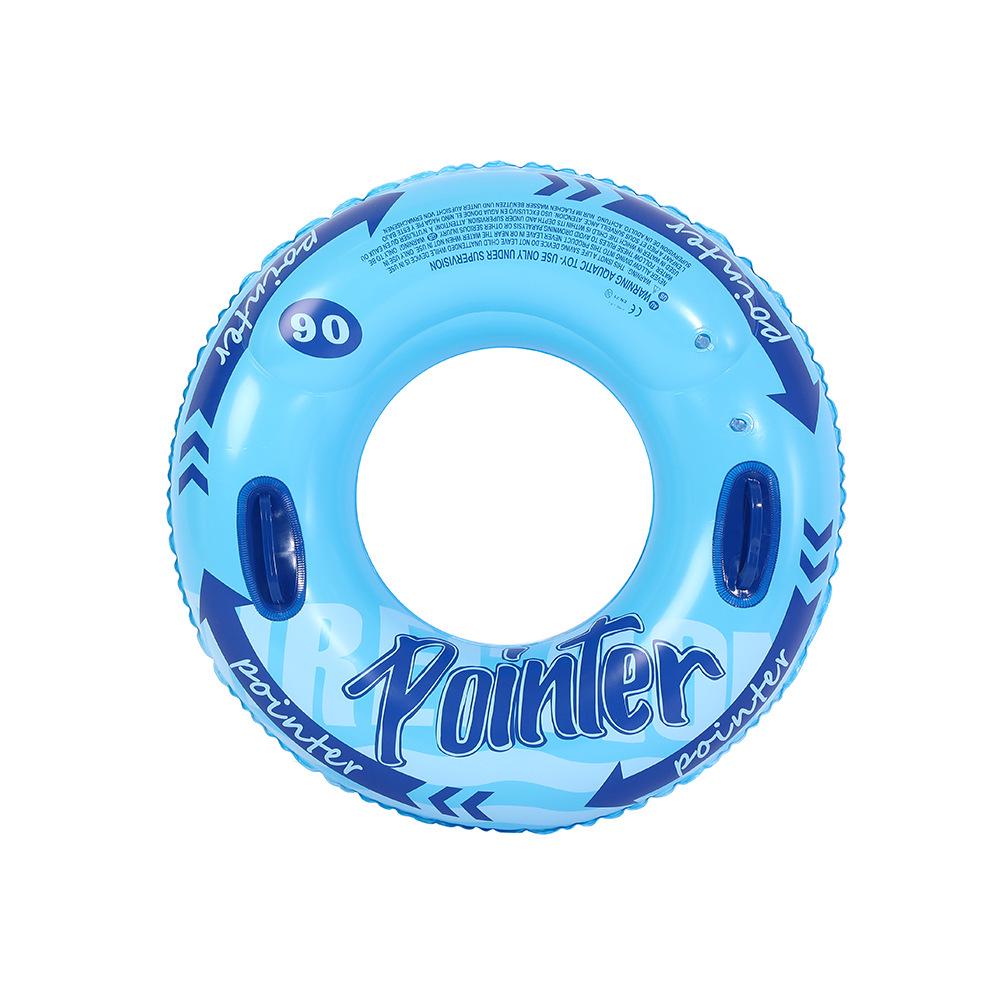 Cartoon Anti-Rollover Thickened PVC Underarm Swimming Ring for Kids - Eco-Friendly and Safe Lifebuoy
