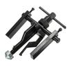 3-Jaw Inner Bearing Puller Tool Kit Inner Hole Bearing Pull Maintenance For 12~38mm Bearings Black