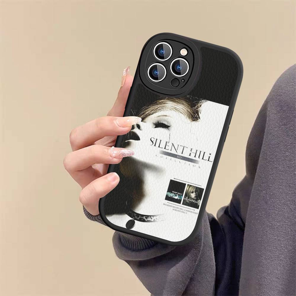 

Horror Games S-Silent H-Hill Phone Case Hard Leather For IPhone 14 13 16 Mini 15 14 11 12 Pro Max Plus Fundas iphone XR