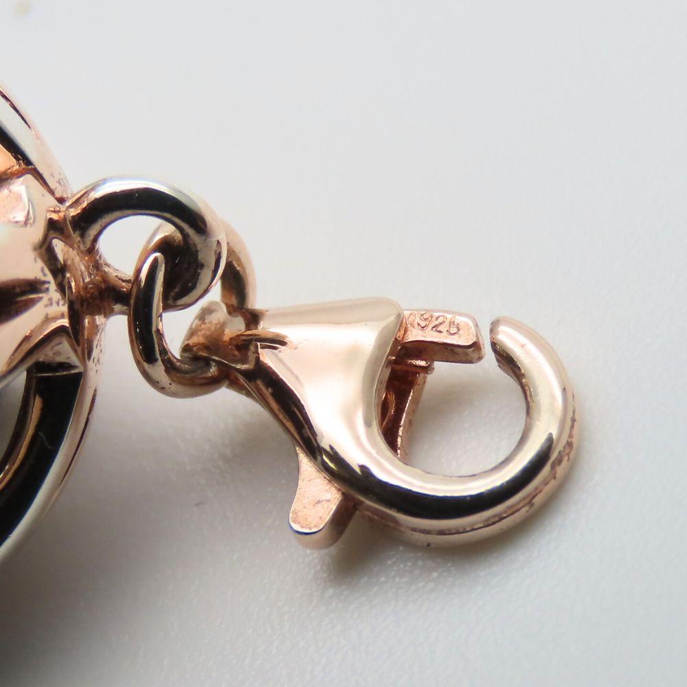 Used Folli Follie Necklace Silver925 10.2g pink Pendant