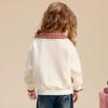 Hello Kitty Girls' Plaid Lapel Sweatshirt