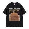 Where Is The Worm Marcus Jimbo James Funny Meme Tshirt Unisex Women Casual Vintage Cotton T Shirts Unisexs Oversized Short Sleeve