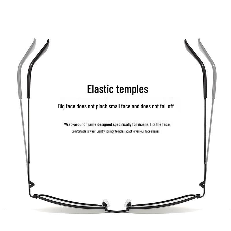 X3027 Чоловічі розумні фотохромні поляризаційні металеві квадратні сонцезахисні окуляри для водіння та риболовлі