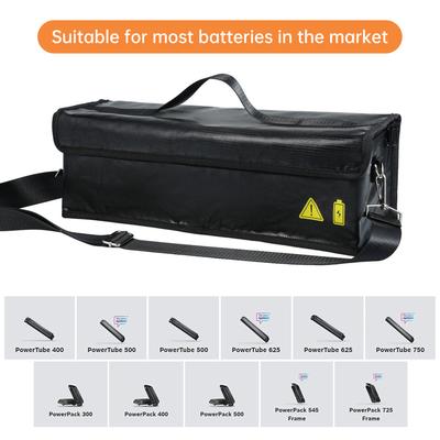 Fireproof Waterproof Battery Bag Lipo Safe Charging Bag Protection Pouch for Storage with Invisable