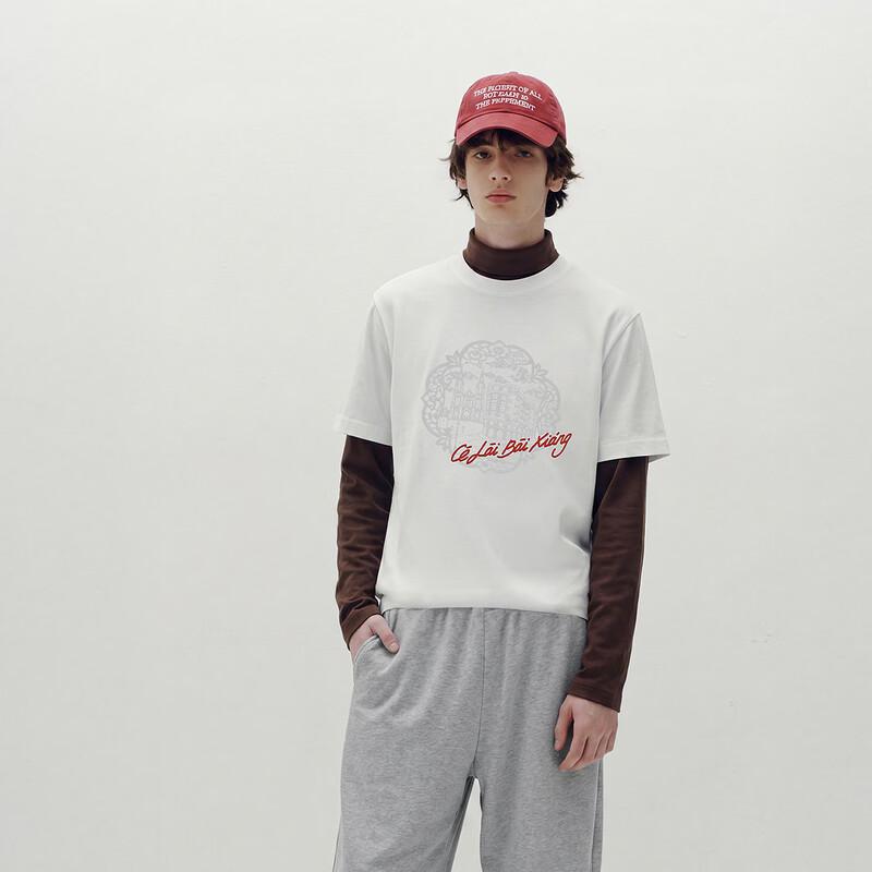 Semir Unisex Oversized Embroidered Short Sleeve T-Shirt