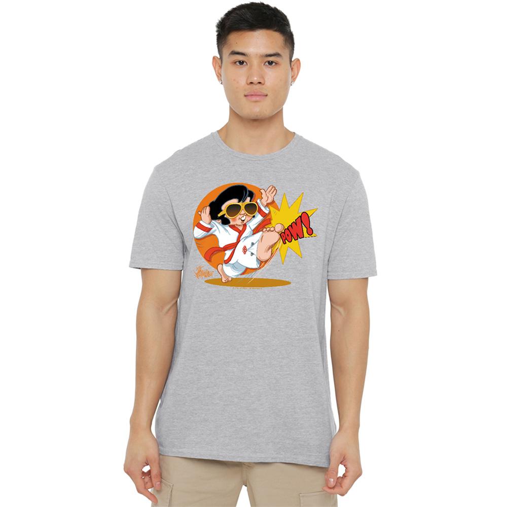 Elvis Presley Unisex Adult Karate King T-Shirt
