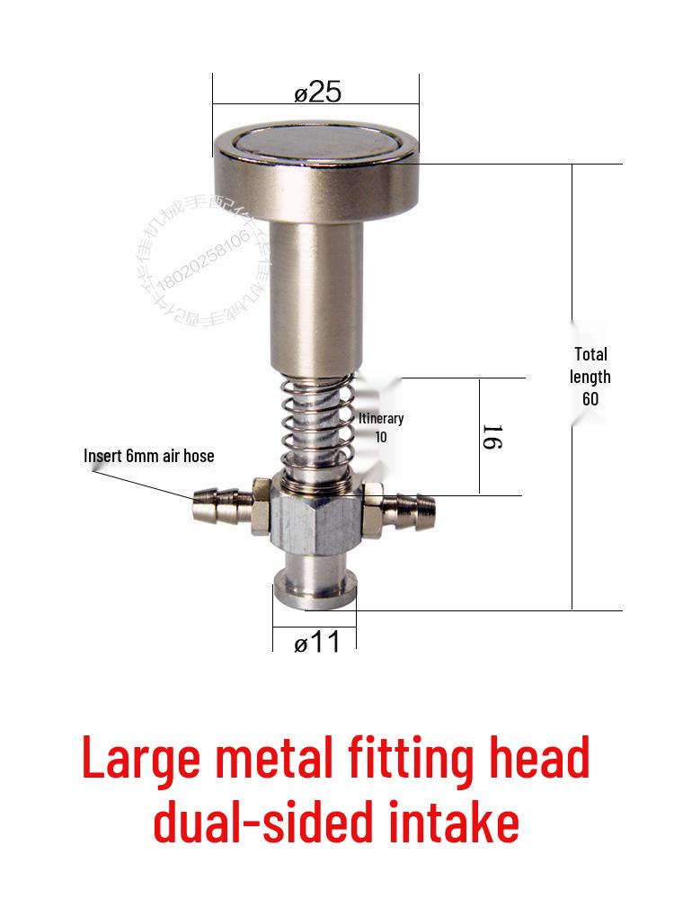 Injection Molding Machine Magnetic Base Connector with Strong Suction Cup and Metal Fittings