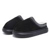 Cross-border Foreign Trade Wholesale Slippers Women's Autumn and Winter Ethnic Wind Cotton Drag Home Couple Warm Thick-bottomed Cotton Slippers
