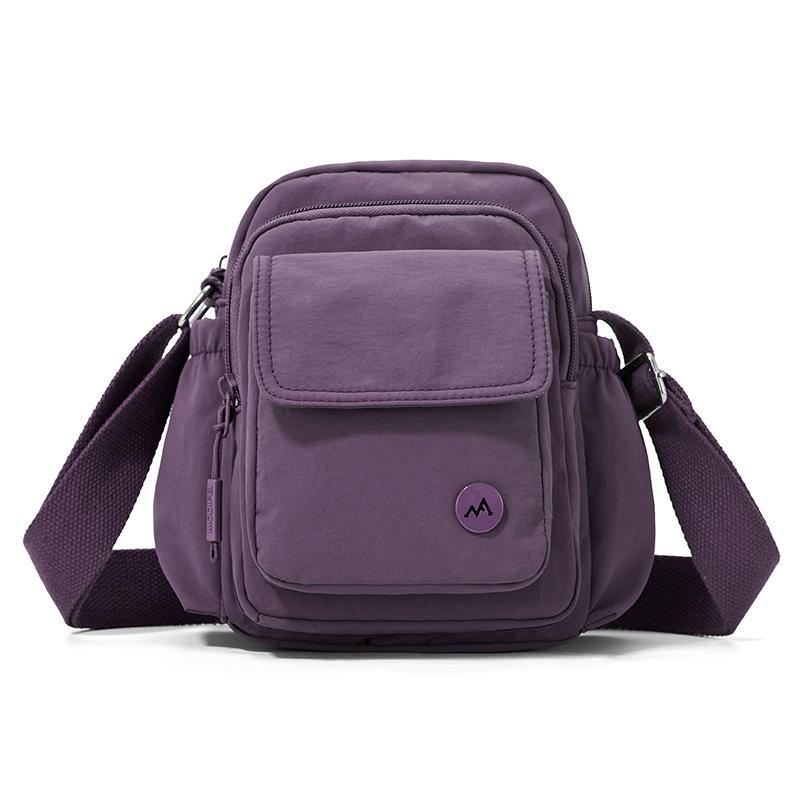 Lightweight Messenger Bag Women's Multi-Pocket Shoulder Bag Travel Mobile Phone Bag