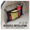 Car Trunk Mesh Organizer - Elastic Magic Tape Storage Net