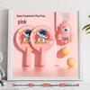 Indoor Table Tennis Trainer for Kids and Parents - Interactive Racket Toy for Hand-Eye Coordination