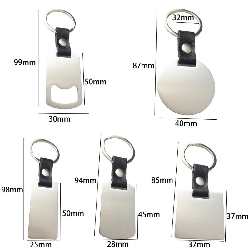 Portable Durable Metal Key Rings Integrated Cap Opener Durable Metal Key Rings For Home Office Travel