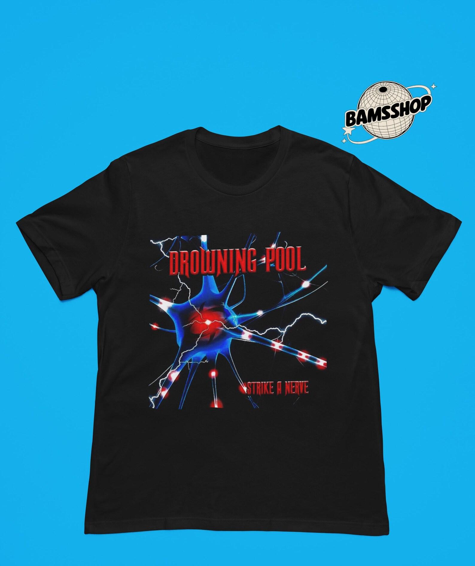 Drowning Pool T-Shirt - Merch Tee - Sinner Album Cover - Strike a Nerve Shirt - Gift Clothing - Concert XL