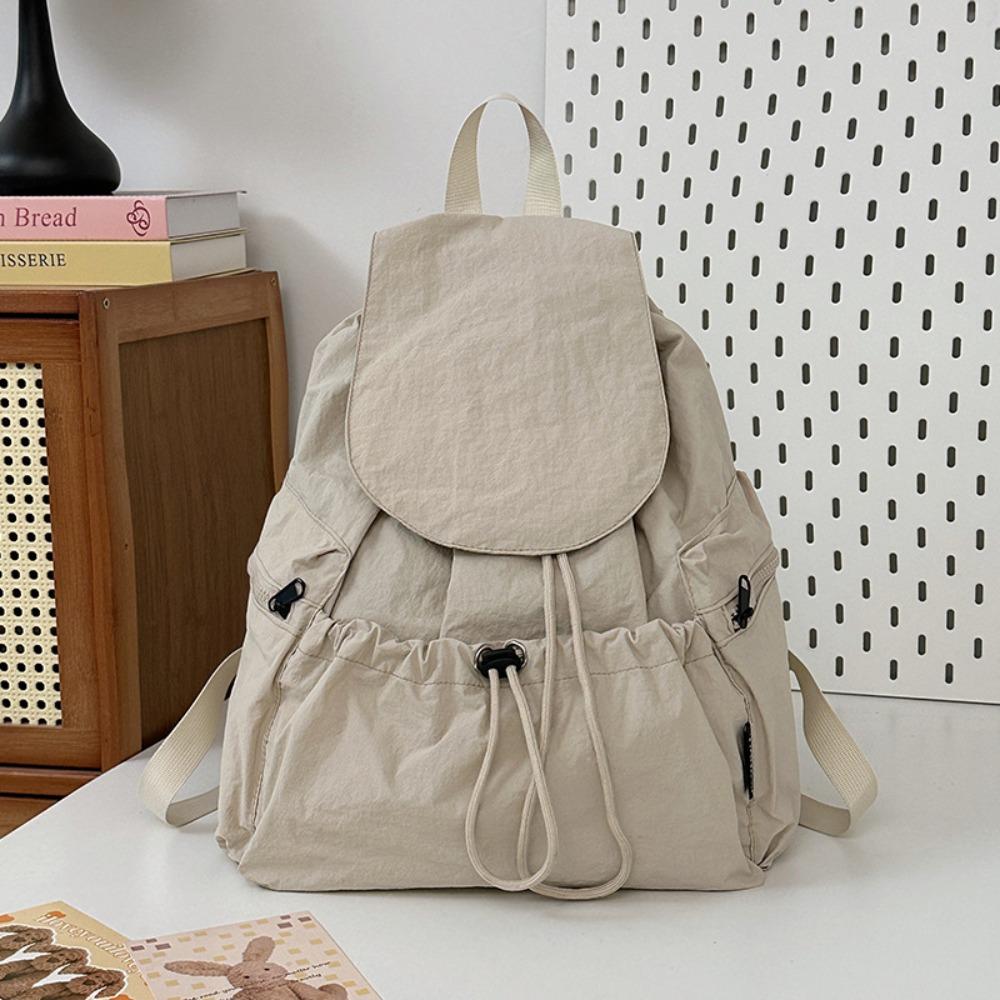 Lightweight Drawstring Backpack Korean Style Student Schoolbag Fashion Travel Backpack  Teenagers