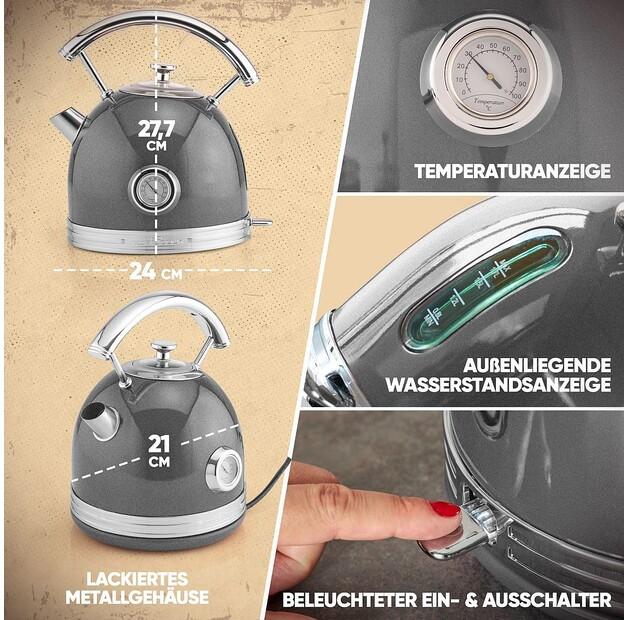Kettle Proficook PC-WKS 1192 Anthracite (511192)