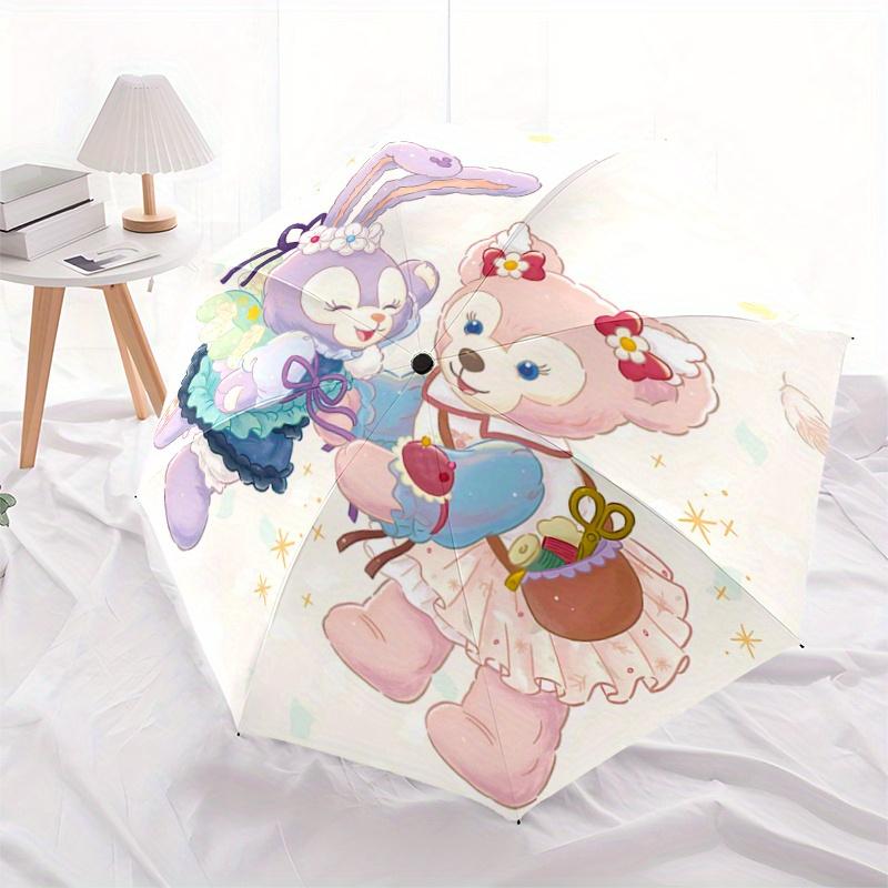 

1pc StellaLou & Friends Automatic Opening and Closing Umbrella - Small Umbrella Suitable for Various Occasions, Portable 3-Fold Small Umbrel