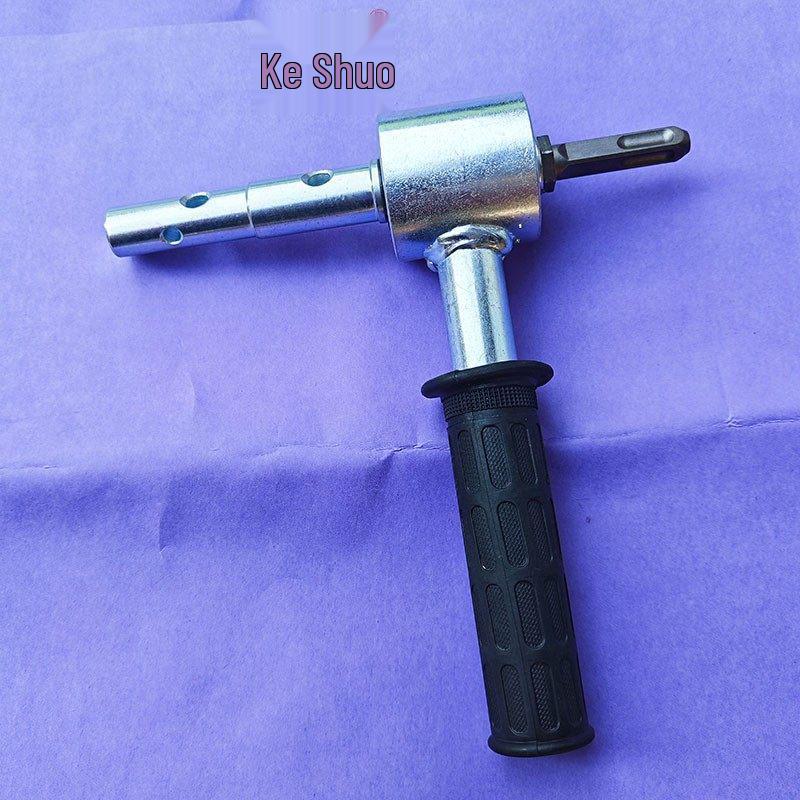 Electric Drill Adapter: Hammer & Impact Drill Converter with Bit Connector for Ice and Water Drills.