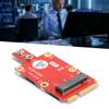 M.2 to Mini PCIE Adapter Converter Dual NANO SIM Card Slot with M2 Screw Screwdriver Kit