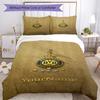 Borussia Dortmund Customize Your Name Bedding Set Breathable Duvet Cover with Pillowcases Home Decoration Birthday Gift