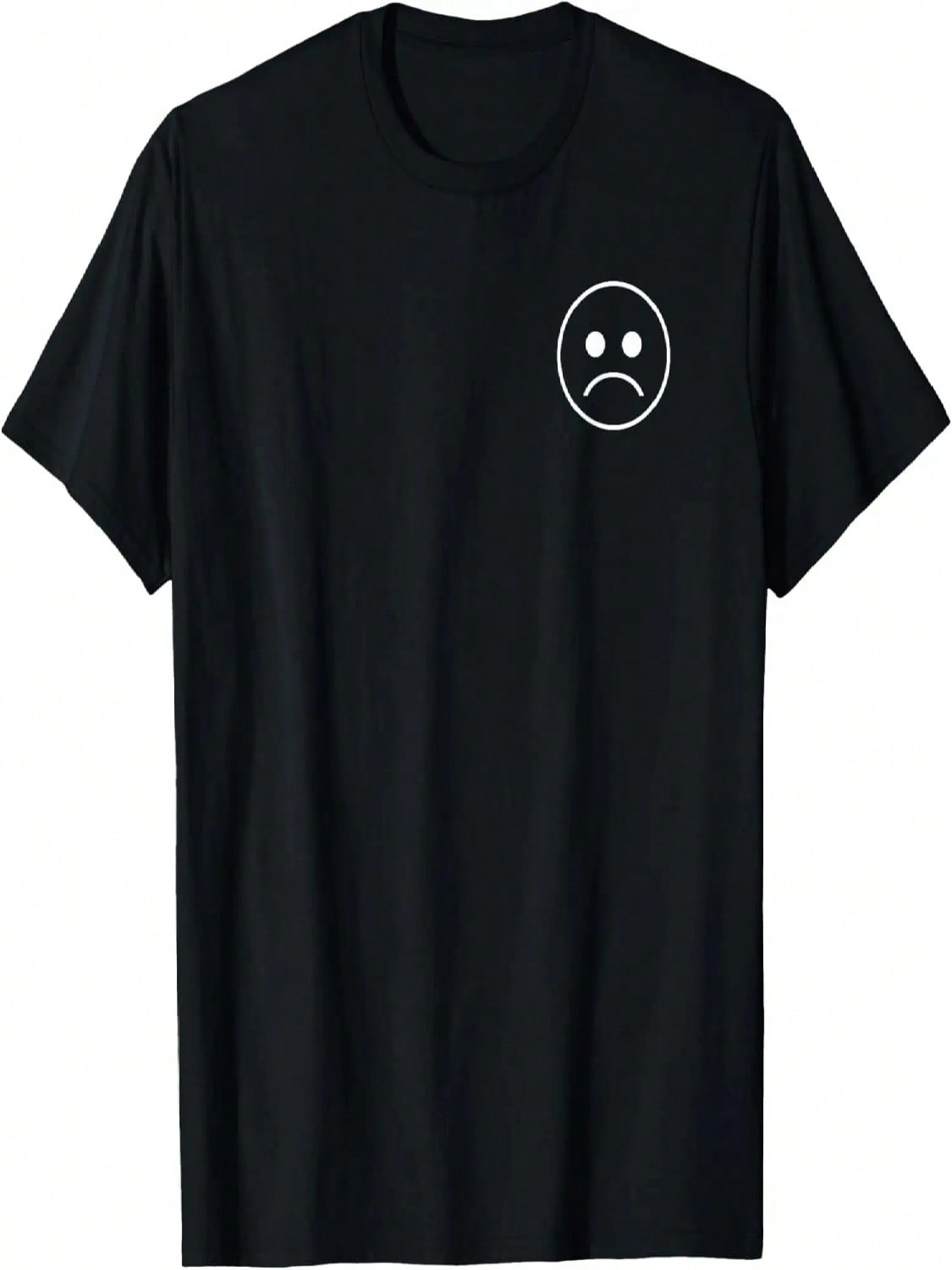 Face Aesthetic Vaporwave Sad Sad Face Sad Egirl Eboy T-Shirt S разноцветный