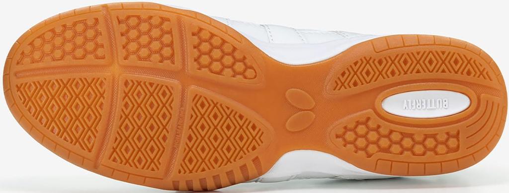 Butterfly Resoline Unisex II Table Tennis Size Size 93730 Shoes, 270, White, 23.5 Cm,