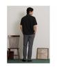 Binpolmen Triacetate Slim Pants Ash