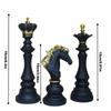 Classic Chess Piece Decoration Accessories Resin King Queen Knight Crafts Desktop Study Living Room Decoration Chessman