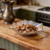 Sunflowers Pattern Glass Serving Tray With Multiple Color Great For Displaying Snacks Fruits And Dessert At Gatherings