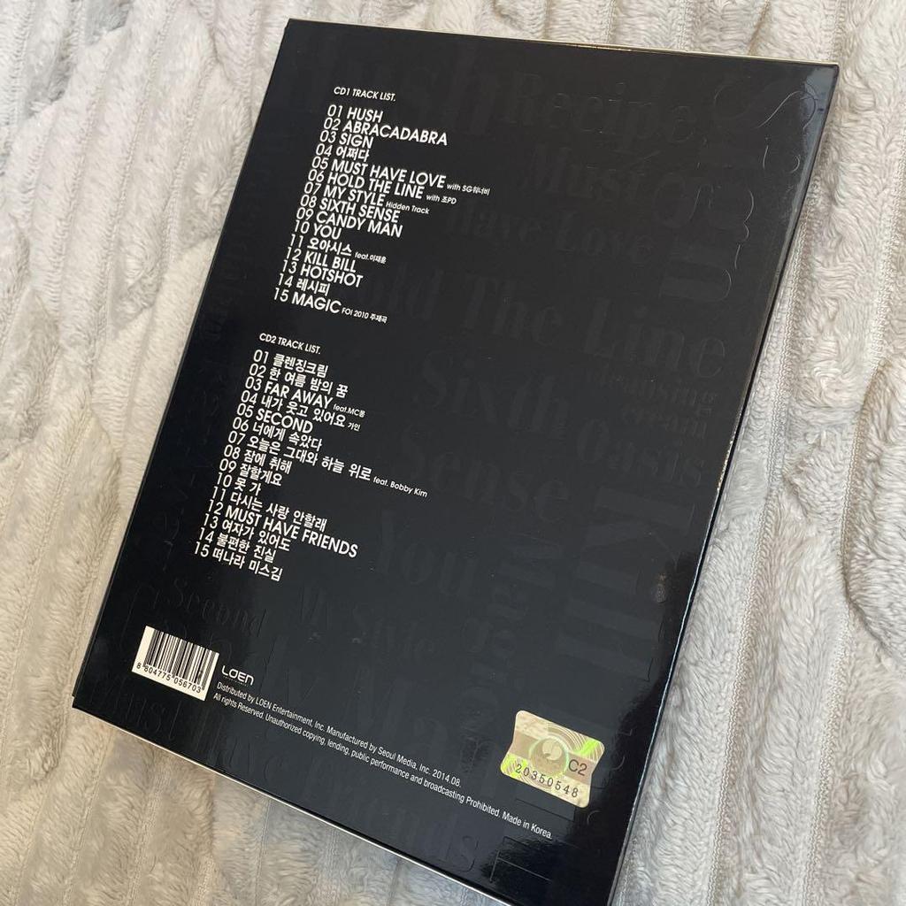 [USED] BROWN EYED GIRLS special Moments 62c