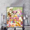 Disney Diamond Painting Peach and Diddy Theme Painting Cross Stitch Hanging Print Puzzle Mosaic Embroidery Home Decor 5D DIY Art Brand New