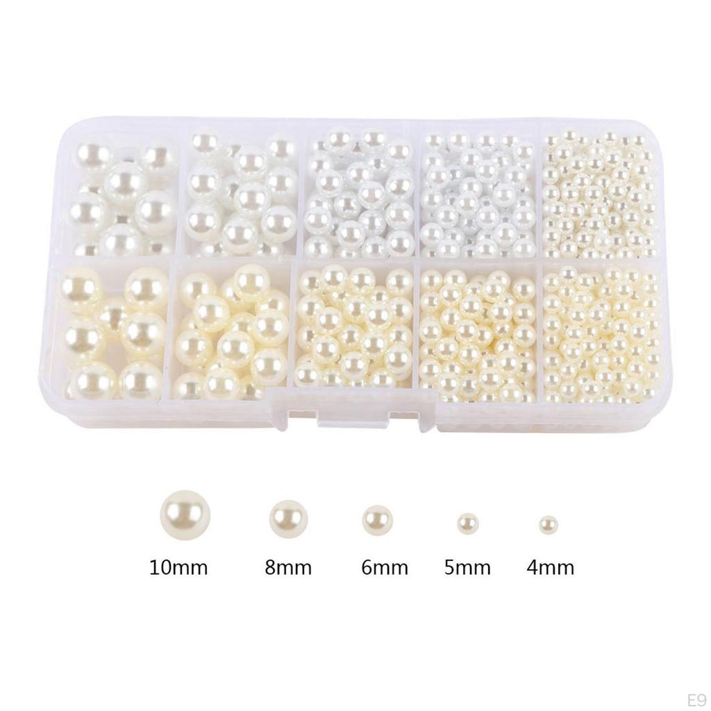, Loose Beads Home Decor DIY Supplies No Hole Undrilled for Bead Setting Machine Crafts