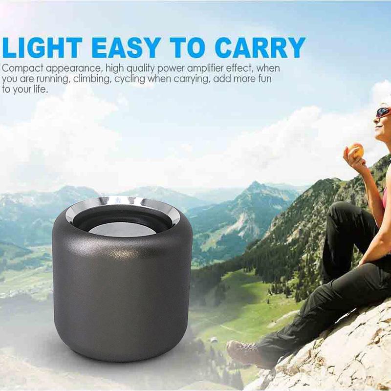 M6 Mini Bluetooth Speaker Wireless Portable Dual Pairing Stereo Sound TWS Built-in Microphone for desktop Cellphone Cute