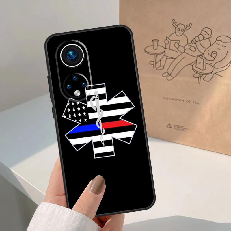 EMT EMS Medical For Honor Magic 8 7 6 5 Pro Case For Honor X9d X9c X9b X9a X8c X8b Win 200 400 50 70 90 Lite