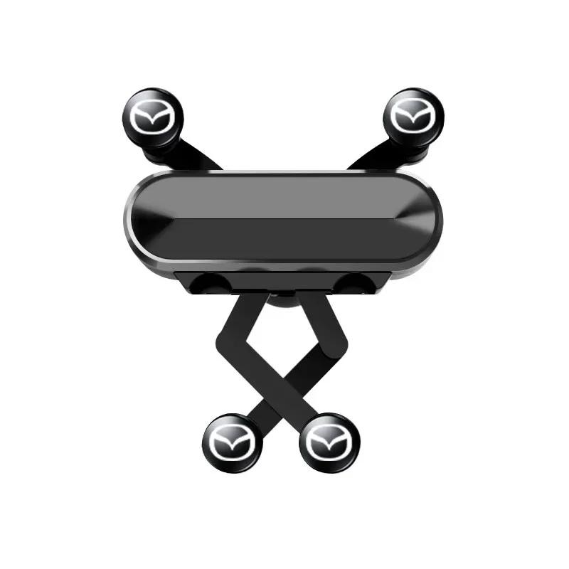 Pour Mazda Alexa CX30 CX-4 CX5 CX-5 CX8 CX-8 CX-30 CX9 CX-9 Support de téléphone pour voiture Clip d'aération Support pour smartphone Support de support à gravité