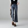 SOFSIL Women's High-Waist Crop Flare Jeans