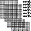 1Set Durable Plastic Fish Grid Divider Holder Fish Tank Tray Egg Crate Aquarium Tank Filter Bottom Isolate Pane