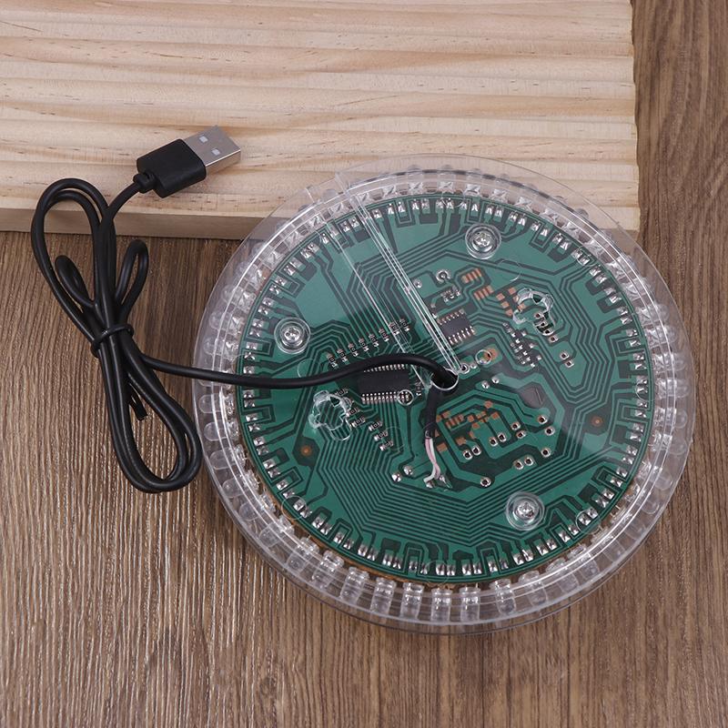 

Светодиодный RGB шар, вращающийся в такт музыке, диско-свет, USB, для вечеринок, KTV, баров, сценические лампы, простая установка, изысканный сценический эффект прозрачный