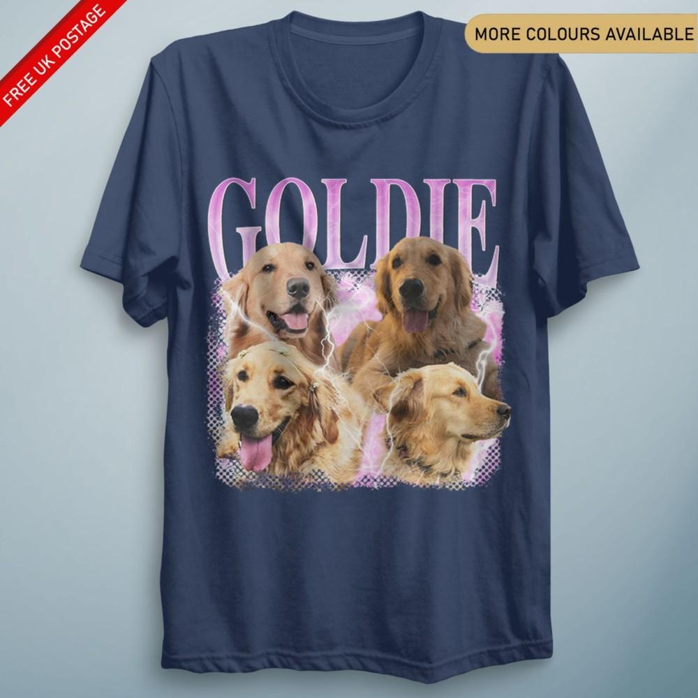 Custom Vintage Photo Collage TShirt Retro 90s Style Graphic Tee S