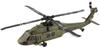 Hitec XK UH-60L K170 Blackhawk Pitch Control, 2.4G, 5CH, Official Japanese Product, Under 100g, Includes Display Stand, Takeoff and Landing Pad,