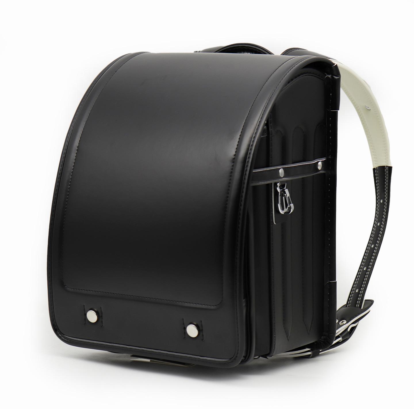 Японский школьный рюкзак: Легкий, Защищающий спину для мальчиков и девочек 1-6 классов чёрный