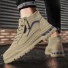 2025  Mens Boots Casual Winter Shoes Leather Ankle Cowboy Combat Tactical Chelsea Hiking Outdoor Sneakers Designer Luxury Tennis